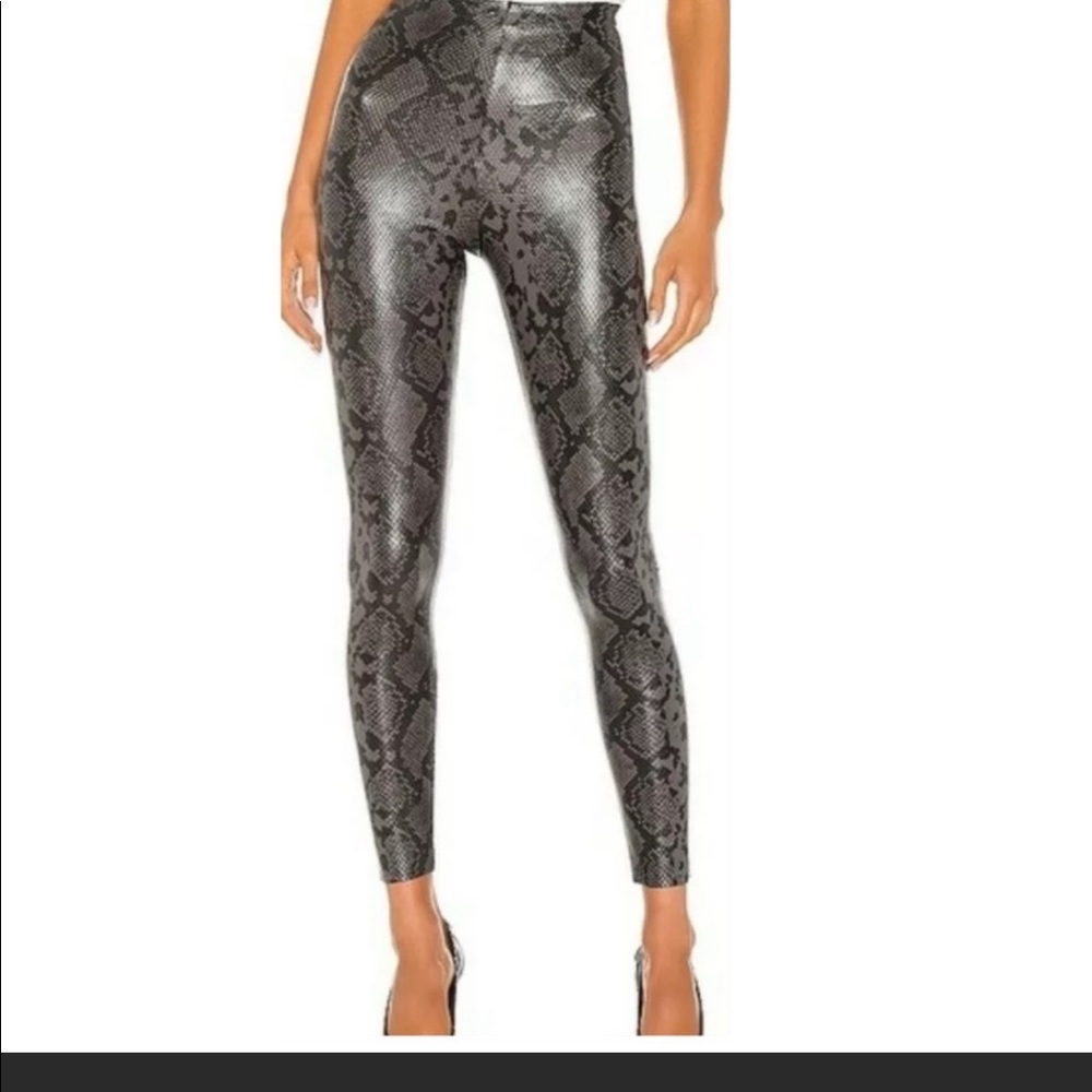 7 for All Mankind snake print leggings
